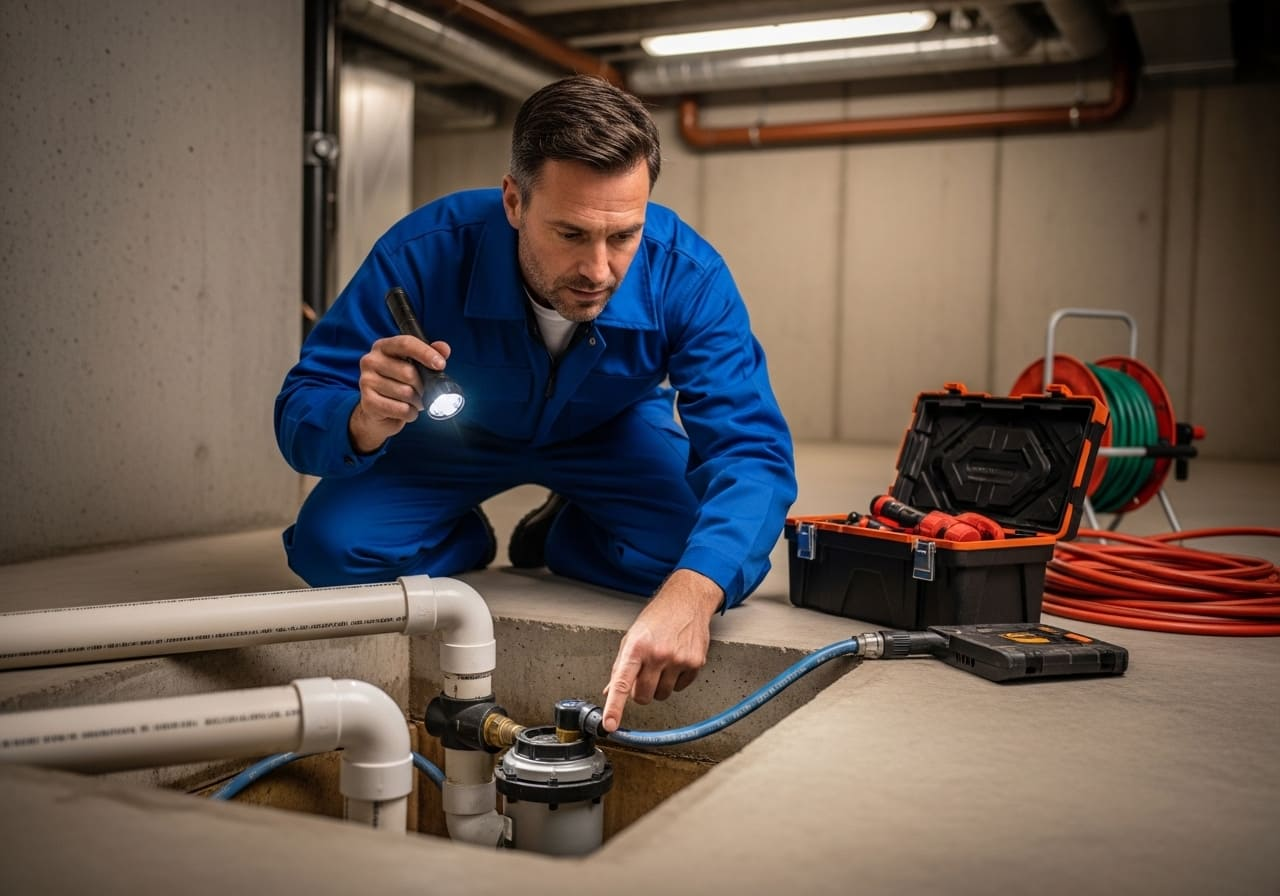 Sump Pump Installation & Repair in Navasota